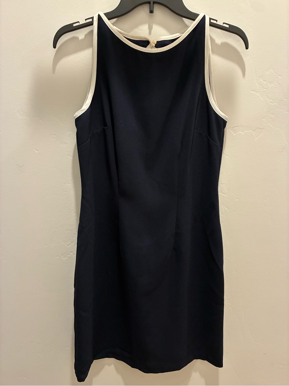 CDC Navy Mini Dress with White Trim